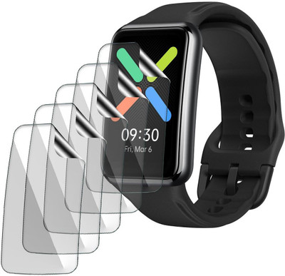 Enlinea Edge To Edge Screen Guard for Oppo Watch Free Watch Screen Protector(Pack of 5)