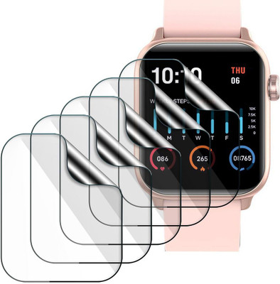 FCS Edge To Edge Screen Guard for Gionee Gsw5 Thermo Watch Screen Protector(Pack of 5)