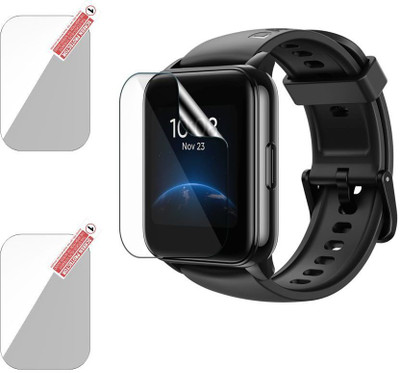 FCS Edge To Edge Screen Guard for Realme Watch 2 Watch Screen Protector(Pack of 2)