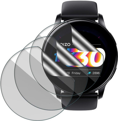 FCS Edge To Edge Screen Guard for Realme DIZO Watch R(Pack of 3)