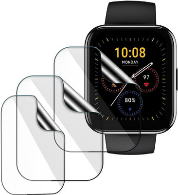 Enlinea Edge To Edge Screen Guard for Realme Dizo Watch Pro Watch Screen Protector(Pack of 3)