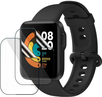 FCS Edge To Edge Screen Guard for Mi Watch Lite Watch Screen Protector(Pack of 2)