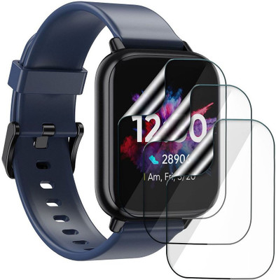 FCS Edge To Edge Screen Guard for Realme Dizo Watch 2 Watch Screen Protector(Pack of 3)