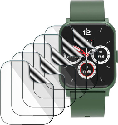 FCS Edge To Edge Screen Guard for Aqfit W5 Edge Watch Screen Protector(Pack of 5)