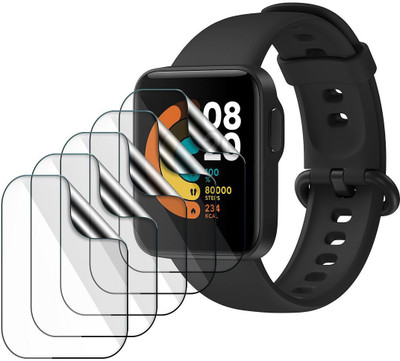 FCS Edge To Edge Screen Guard for Mi Watch Lite(Pack of 5)