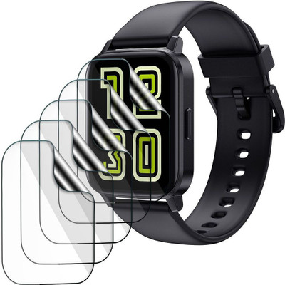 Enlinea Edge To Edge Screen Guard for Realme Dizo Watch 2 Sports Watch Screen Protector(Pack of 5)