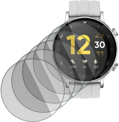 Enlinea Impossible Screen Guard for Realme Watch S 9H Anti Shock Watch Screen Protector(Pack of 5)