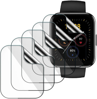 FCS Edge To Edge Screen Guard for Realme Dizo Watch Pro Watch Screen Protector(Pack of 5)