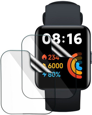 FCS Edge To Edge Screen Guard for Redmi Watch 2 Lite(Pack of 2)