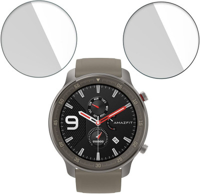 FCS Impossible Screen Guard for Amazfit Gtr 47Mm 9H Anti Shock Watch Screen Protector(Pack of 2)
