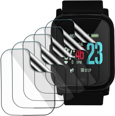 FCS Edge To Edge Screen Guard for Zebronics Zeb-Fit850Ch Watch Screen Protector(Pack of 5)