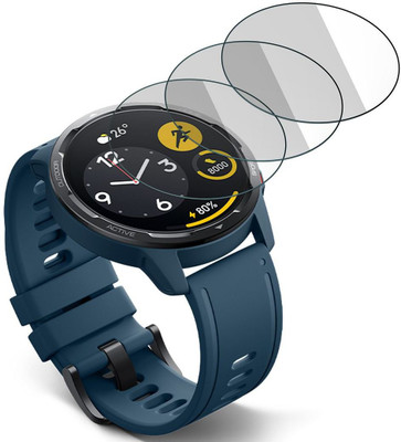 Enlinea Impossible Screen Guard for Xiaomi Watch S1 Active 9H Anti Shock Watch Screen Protector(Pack of 3)