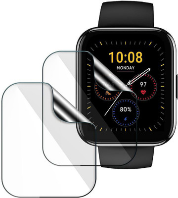 FCS Edge To Edge Screen Guard for Realme Dizo Watch Pro Watch Screen Protector(Pack of 2)