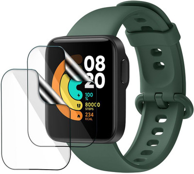 FCS Edge To Edge Screen Guard for Redmi Watch GPS(Pack of 2)