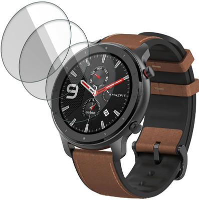 FCS Impossible Screen Guard for Amazfit Gtr 42Mm 9H Anti Shock Watch Screen Protector(Pack of 3)