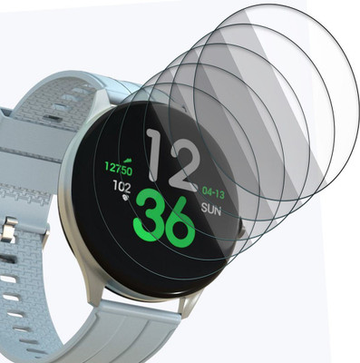 Enlinea Edge To Edge Screen Guard for Zebronics Zeb-Fit2220Ch Watch Screen Protector(Pack of 5)