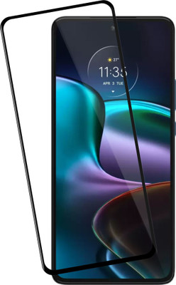 Ten To 11 Edge To Edge Tempered Glass for Motorola G42(Pack of 1)