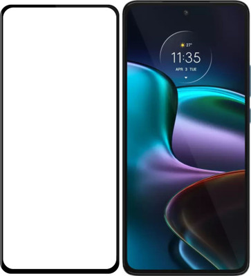 Ten To 11 Edge To Edge Tempered Glass for Motorola E32s(Pack of 1)