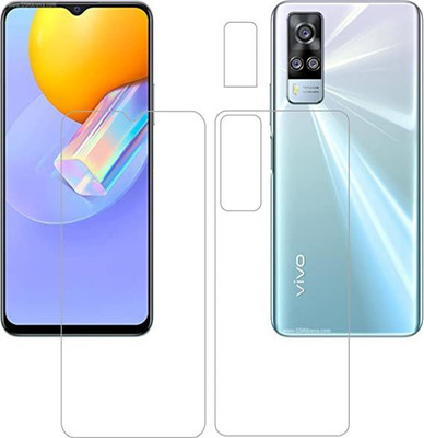 raxxy Front and Back Screen Guard for VIVO Y 51 A(Pack of 2)