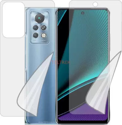 SOLIVAGANT Front and Back Tempered Glass for Infinix Note 11 Pro(Pack of 2)