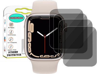 hirdesh Screen Guard for APPLE WATCH SERIES 7 GPS(Pack of 4)