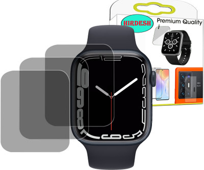 hirdesh Screen Guard for APPLE WATCH SERIES 7 GPS(Pack of 3)
