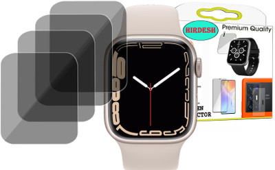 hirdesh Screen Guard for APPLE WATCH SERIES 7 GPS(Pack of 4)
