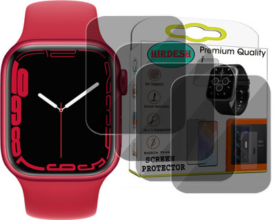 hirdesh Screen Guard for APPLE WATCH SERIES 7 GPS(Pack of 4)