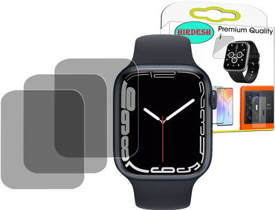 hirdesh Screen Guard for APPLE WATCH SERIES 7 GPS(Pack of 3)