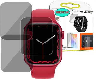 hirdesh Screen Guard for APPLE WATCH SERIES 7 GPS(Pack of 3)