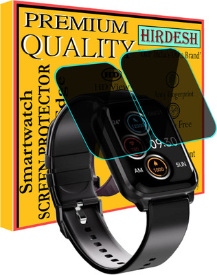 hirdesh Screen Guard for Fire-Boltt Ninja 3(Pack of 2)