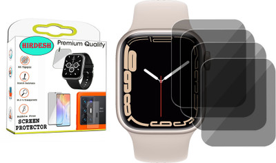 hirdesh Screen Guard for APPLE WATCH SERIES 7 GPS(Pack of 4)