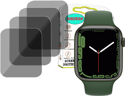 hirdesh Screen Guard for APPLE WATCH SERIES 7 GPS(Pack of 4)