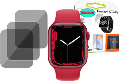 hirdesh Screen Guard for APPLE WATCH SERIES 7 GPS(Pack of 3)