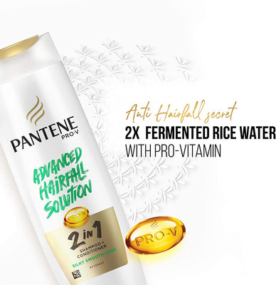 PANTENE PRO-V SILKY SMOOTH CARE 2 IN 1 SHAMPOO 340ML PC*1(340 ml)