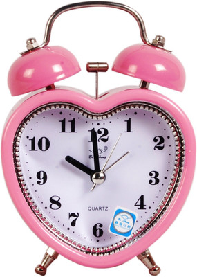 Sigaram Analog Pink Clock