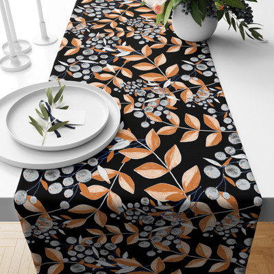 Rutcal Multicolor 178 cm Table Runner(Polyester)