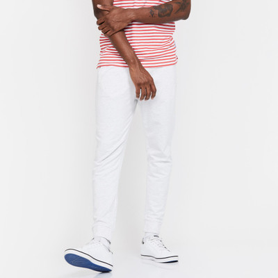 Fame Forever by Lifestyle Solid Men White Track Pants