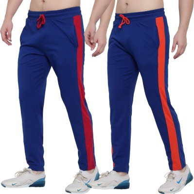 FASHA Striped Men Multicolor Track Pants