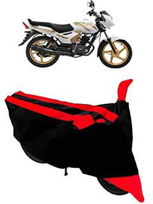 THE REAL ARV Waterproof Two Wheeler Cover for TVS(Star City, Red, Black)