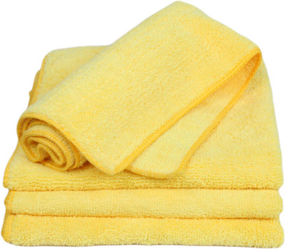 Onlinch Microfiber Vehicle Washing  Cloth(Pack Of 4, 380 GSM)