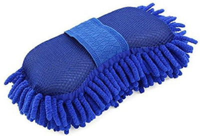 kirfiz Microfiber Vehicle Washing  Sponge(Pack Of 1)