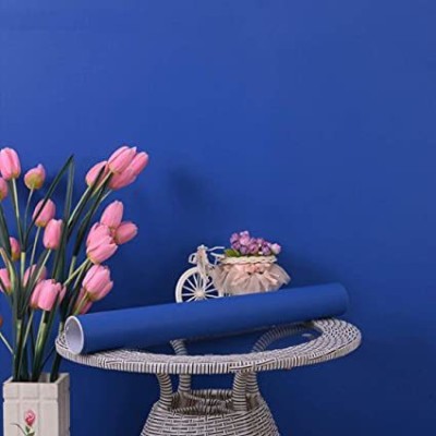 Wallmate Decorative Blue Wallpaper(30 cm x 121.92 cm)