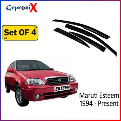 GEPRONIX For Non-convertibles Front, Rear Wind Deflector(Tinted Maruti Esteem)