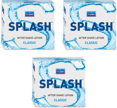VI - JOHN After Shave Lotion Splash Pack Of 3 (bottle of 50 ml each)(150 ml)