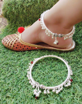 AKENTERPRISE Twinkling Graceful Women Anklets & Toe Rings Alloy Anklet
