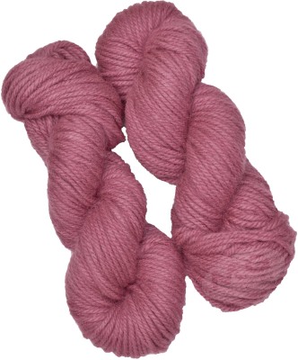 KNIT KING Oswal Knitting Yarn Thick Chunky Wool, Deep Salmon 300 gm ART - AAJJ