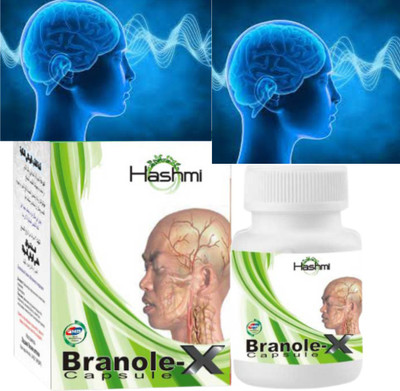 Hashmi Branole X Memory 20 Capsule Treats depression | Sharp Memory(20 Capsules)