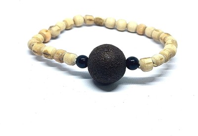 AIR9999 Wood Agate Charm Bracelet