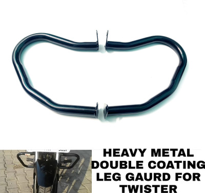 Aklin Boky DOUBLE COATING LEG GUARD FOR FOR TWISTER Bike Crash Guard(Universal For Bike)